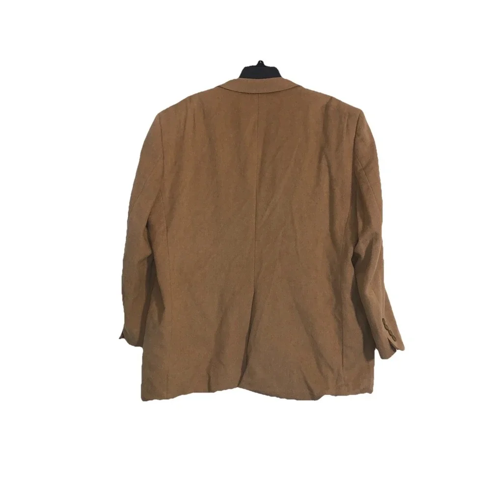 Joseph & Feiss Beige 100% Camel Hair‎ Blazer Jacket Mens Size 50 Regular